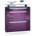 Purple/White