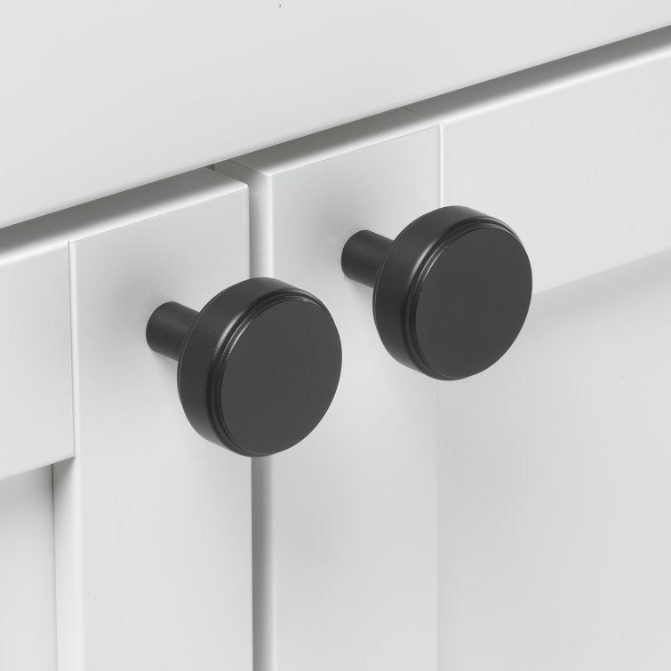 1-1/2" Diameter Solid Smooth Round Cabinet Knob