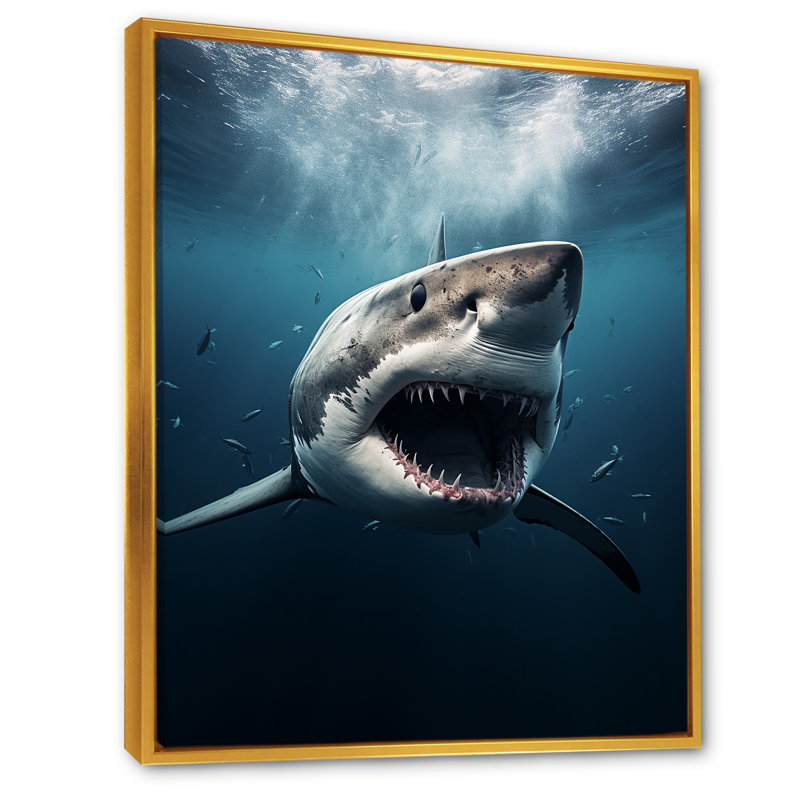 20" H x 12" W x 1" D, Gold Floater Framed