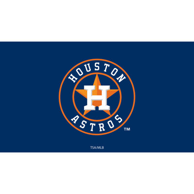 Houston Astros Full Color PVC Mat 16" x 28"