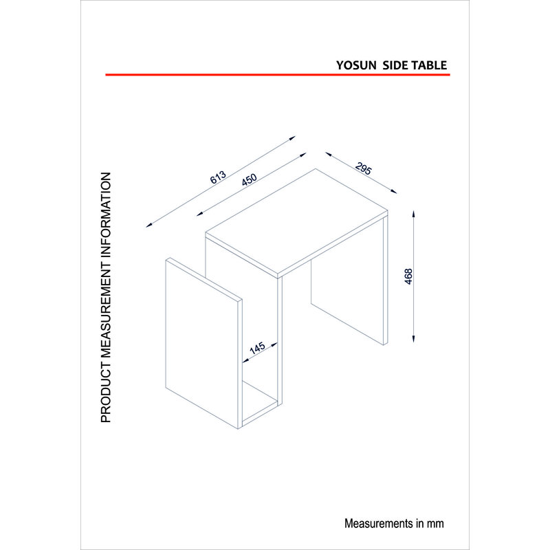 Table de bout Carmean Yosun