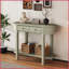 Table basse grise rétro pour le salon, peu encombrante, aspect bois avec tiroirs et amp; Surface facile à nettoyer-795775214