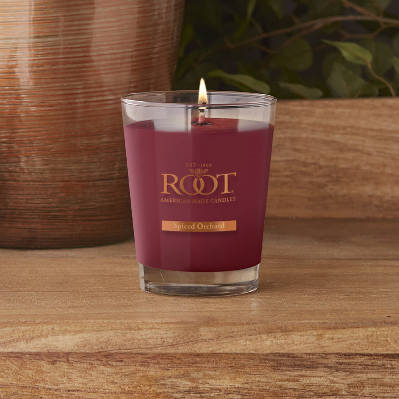 Large Spiced Orchard Scented Beeswax Jar Candle