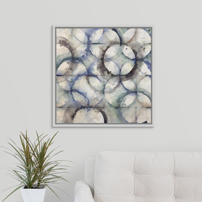 « treillis work », peinture sur toile