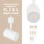 Tête de rail 5-CCT à DEL 10W de la collection AMPED East Grove Home, sélectionnable en blanc pour rail en J, système de rail standard à 2 fils-127418966-127418962-127418967