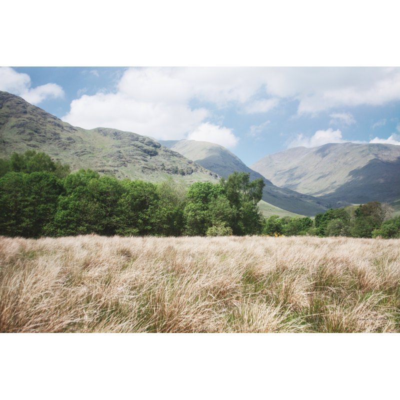 Scottish Highlands III by Laura Marshall - Painting Print, Wrapped Canvas, 30cm H x 46cm W