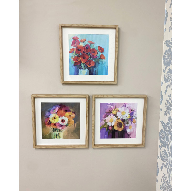 Lakeyah Brown Wood Picture Frame - Set of 3