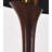 Solid Wood Floor Lamp With Tapered Fabric Shade