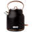 HADEN Heritage Black & Copper Bundle with 4-Slice Toaster and Electric Kettle