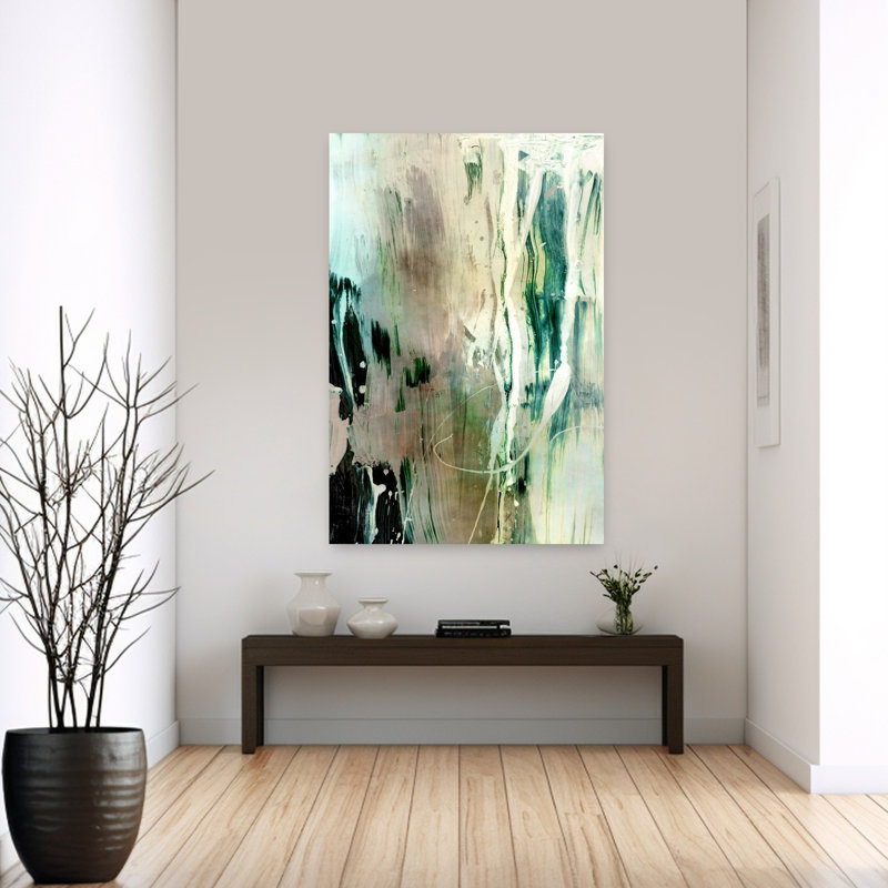 Art contemporain contemporain abstrait, H 60 po x l 40 po