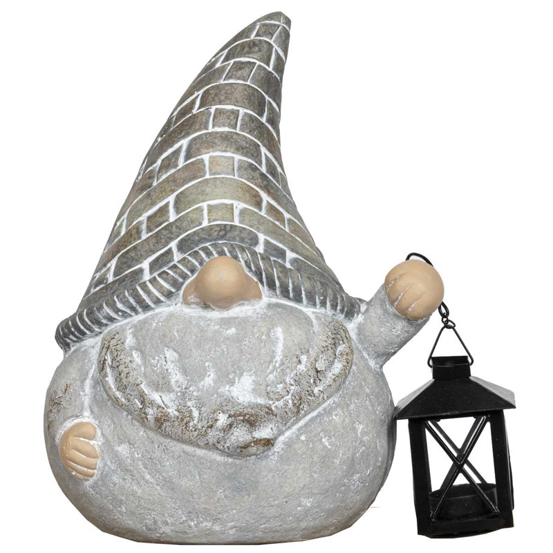 Aagna Weather Resistant Fiberstone Abstract Garden Art
