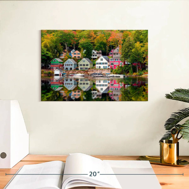 Maisons en bois du lac Winnipesaukee