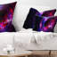 Coussin lombaire abstrait