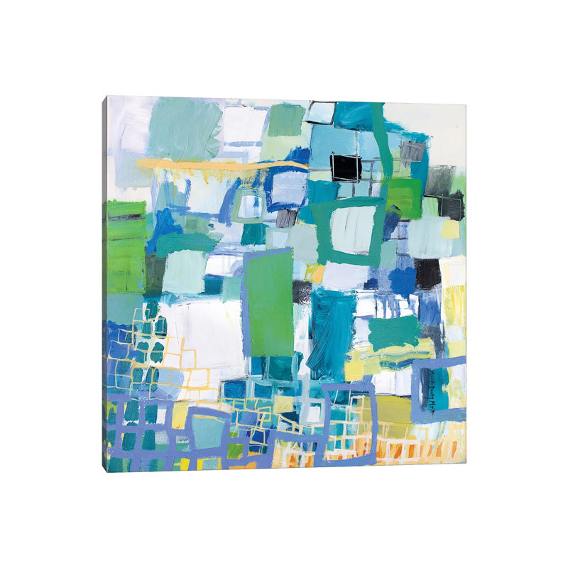 Serene 1 Piece Wrapped Canvas Painting, 30.48 cm H x 30.48 cm W