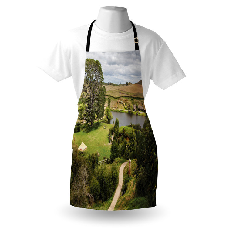 Bless international East Urban Home Hobbits Apron Unisex Overhill