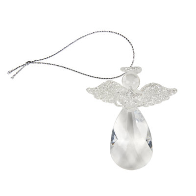 Mcdaniel 8cm Glass Hanging Figurine Ornament