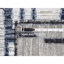 Tapis en laine pure et texturée 9 pi x 12 pi noir et blanc à motif zigzag 8625D22F27E04E1EAB000D7A90DD8FB7