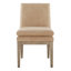 Chaise rembourrée en cuir Bethea-115950925