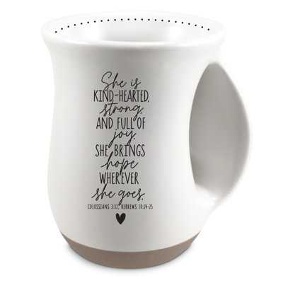 Handwarmer Mug White She Is Kind Hearted