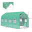 Walton Polytunnel Greenhouse with Windows and Door for Garden-26700086