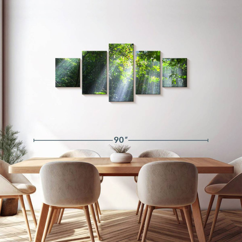 Malaysian Forest, 30" H x 68" W