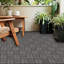 11.8'' L X 11.8'' W Wood-Plastic Composite Interlocking Deck Tile (Set Of 20)-108972705