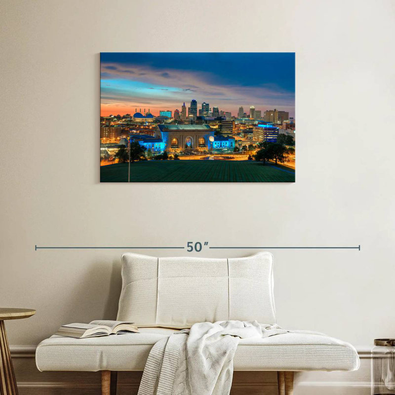 Nicci Kansas After Dark, 24" H x 36" W