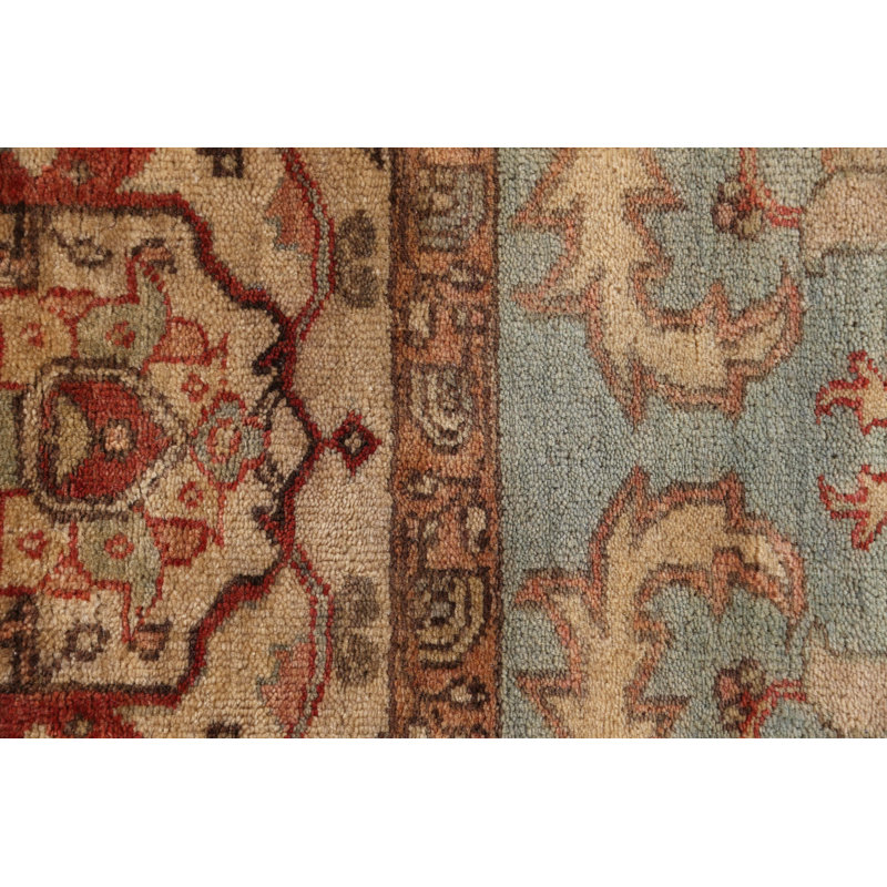 Antique Weave Serapi Wool Oriental Area Rug, Rectangle 9' x 12'