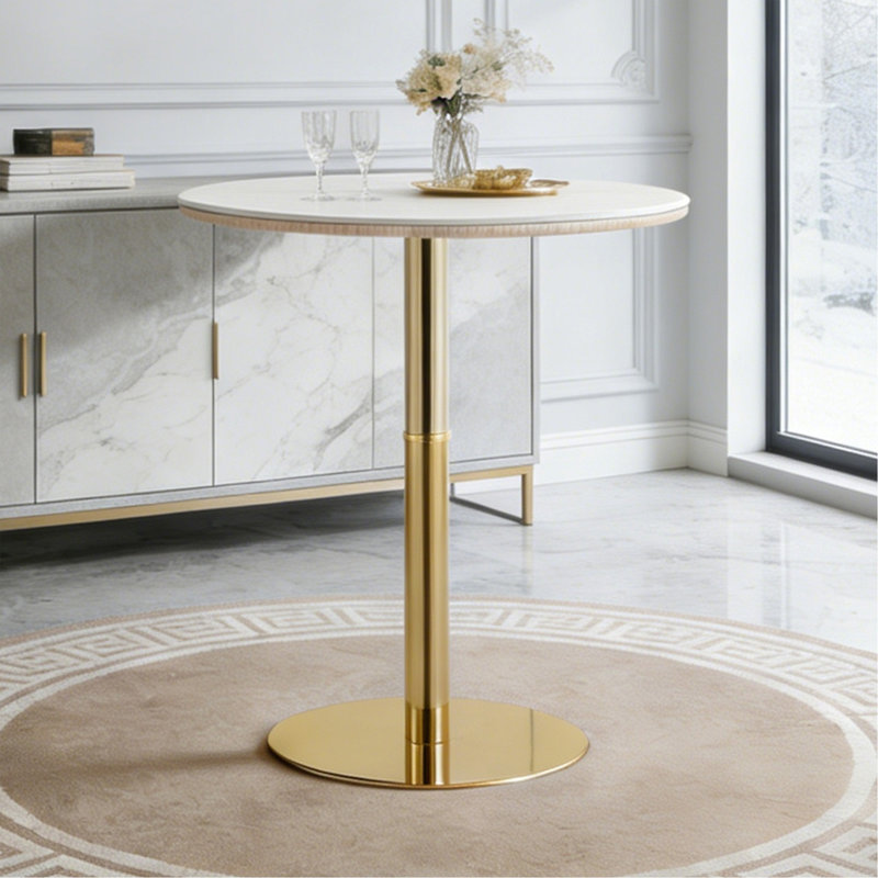 Table de bar Rock Rock Slab, Gold