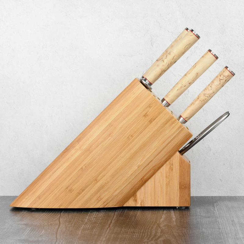 Miyabi 12 Slot Bamboo Knife Block