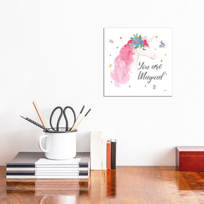 Magical Friends III You Are Magical by Jenaya Jackson - Wrapped Canvas Print