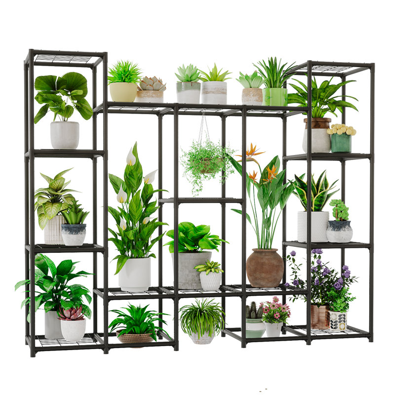 Grand support à plantes pour l'intérieur et l'extérieur
