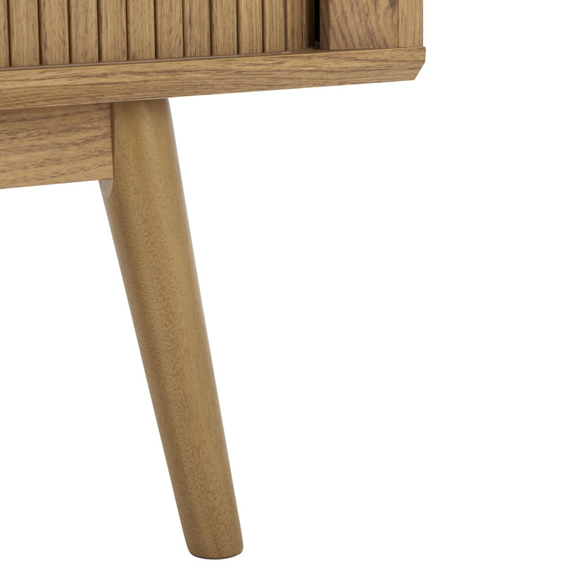 Johnye Storage TV Stand, Oak