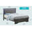 Transitional Full Bed In Metallic Black