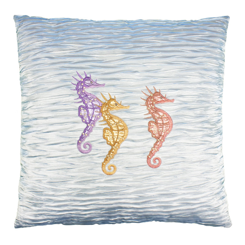Embroidered Pillow Cover