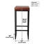 Tabouret en métal-438837168