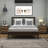 Norcross Contemporary 20.3" 2 Drawer Nightstand with Tapered Legs-70785502