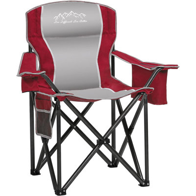  Chaise pliante pour pelouse: structure en acier durable de 325 lb | Siège en filet jacquard imperméable | Bleu