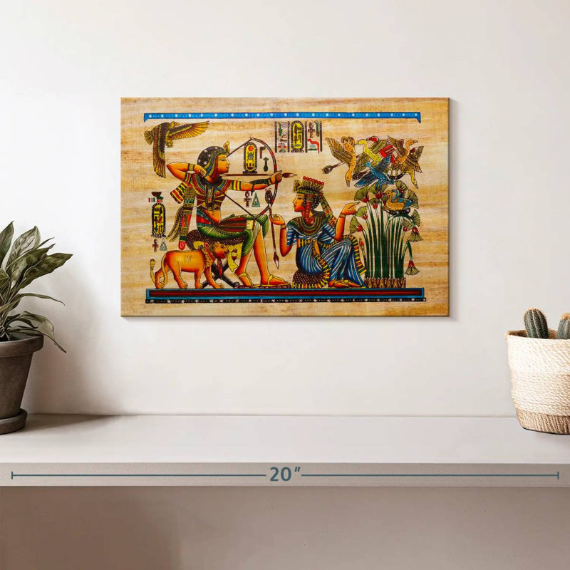 Senne, chasse aux oiseaux antiques, H 8 po x l 12 po