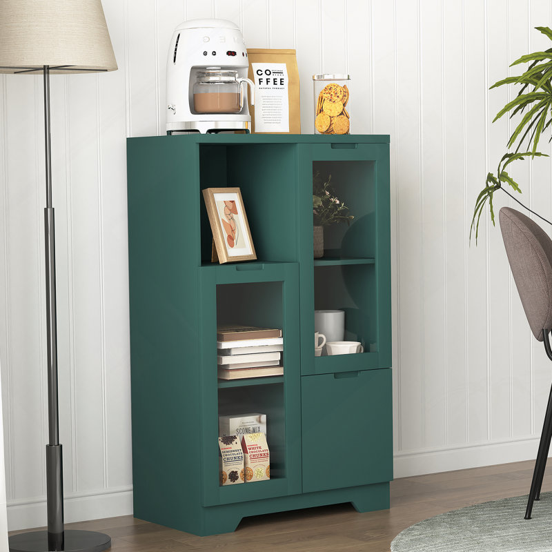 Bellavance Accent Cabinet, Green