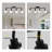 31'' 4 -Light Fixed Track Track Kit with Dimmable and Adjustable Head