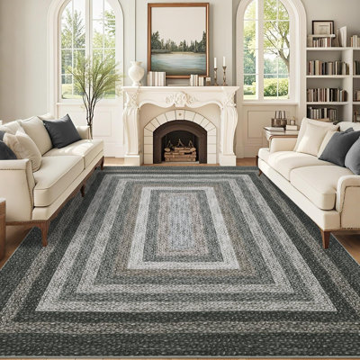 Tapis de salon moderne Tapis lavables Tapis antidérapant antidérapant pour chambre d'enfant