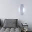 Black Round Acrylic 24cm LED Corridor Wall Sconces 