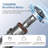 Professional High-Speed Quiet Hair Dryer - 200M Negative Ions Fast Drying Lightweight 0.83lbs Blow Dryer
