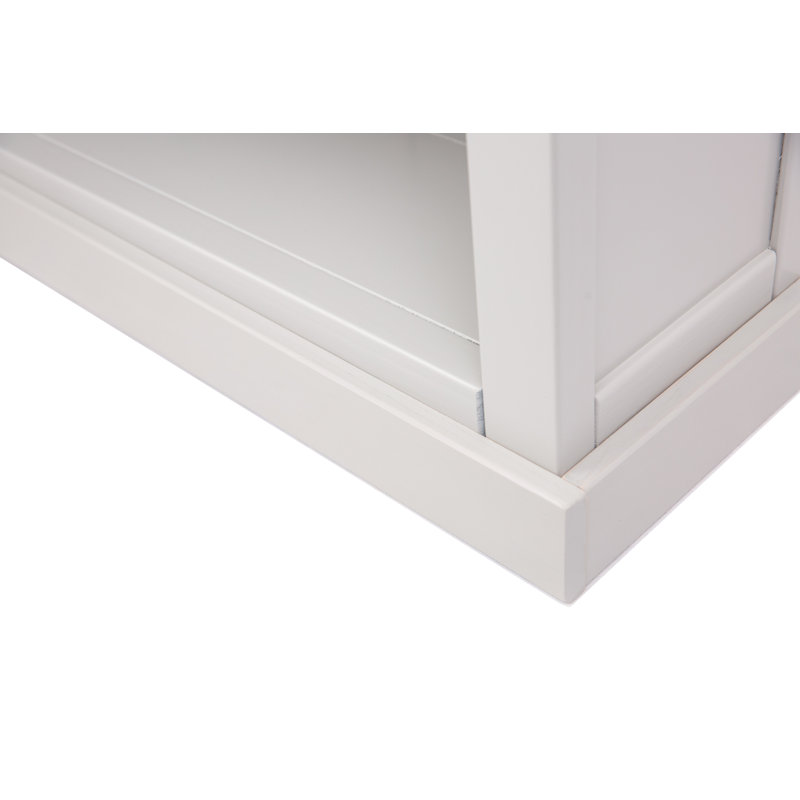 Middendorf 120cm H Standard Bookcase, 120cm H x 89cm W x 25cm D
