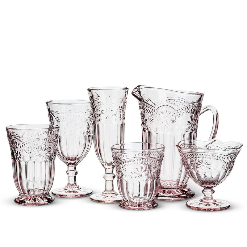 Fleur champagne 6 oz Flûte en verre