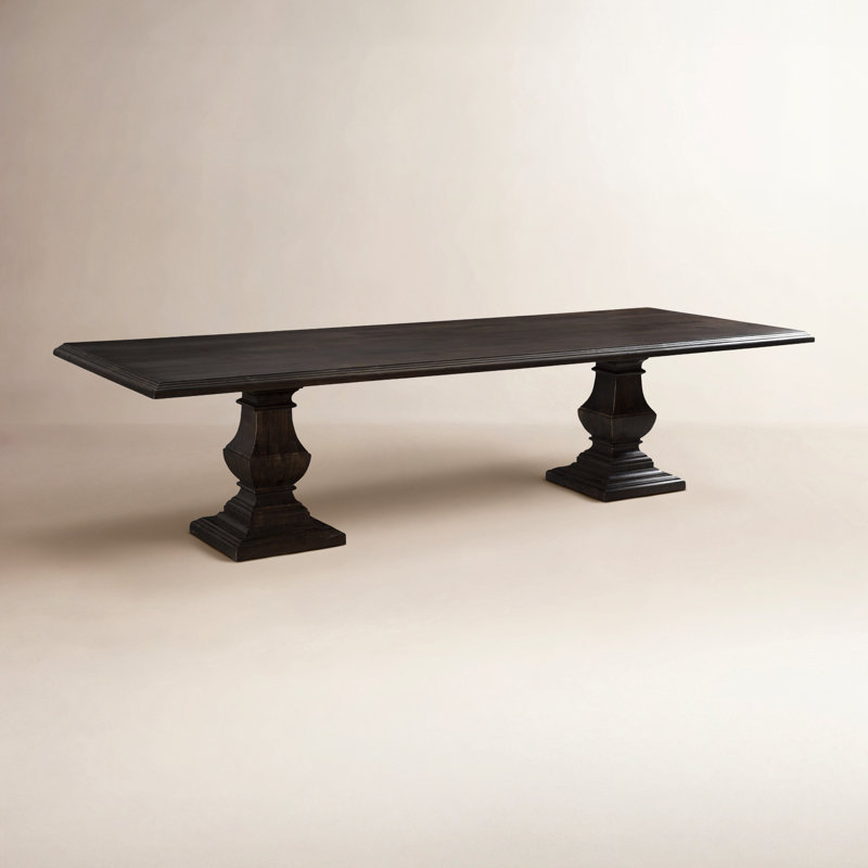 Nimes Mango Solid Wood Dining Table, 30" H x 120" L x 44" W