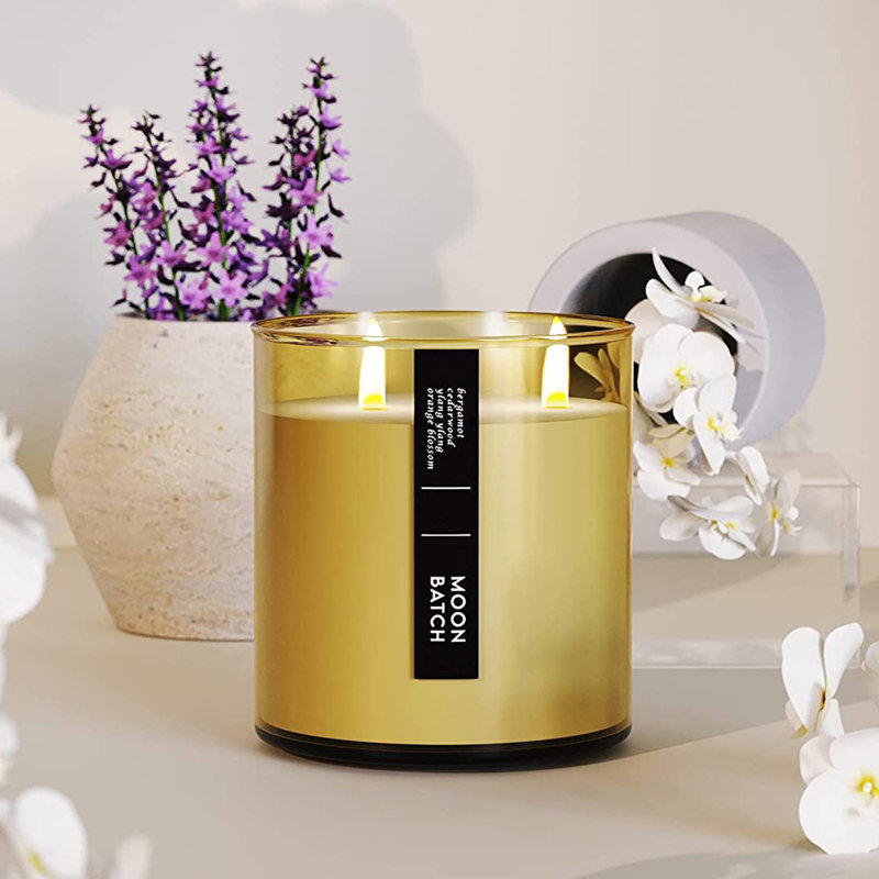 Bergamot Scented Jar Candle