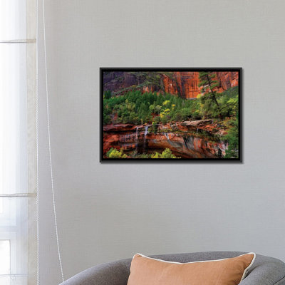 " Waterfalls At Emerald Pools, Zion National Park, Utah " by Tim Fitzharris