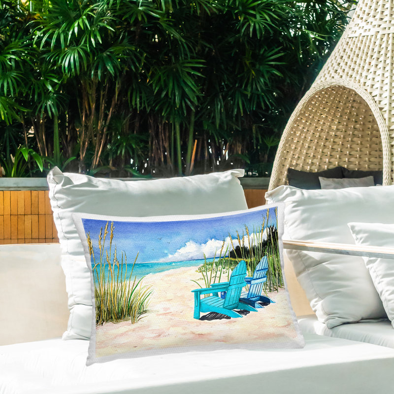 Coussin Summer Summer Reeds par Christine Reichow